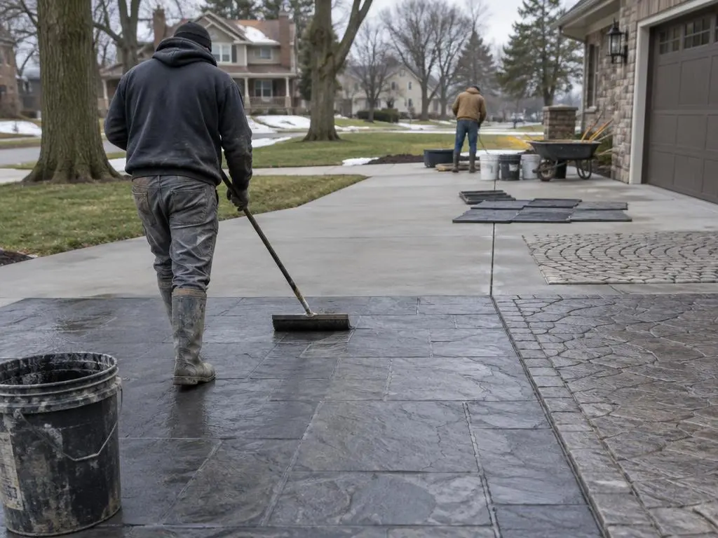 Stamped Concrete in Fort Wayne, IN